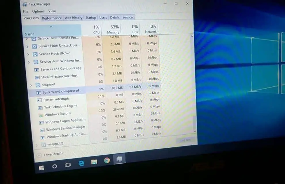 System And Compressed Memory High CPU Usage