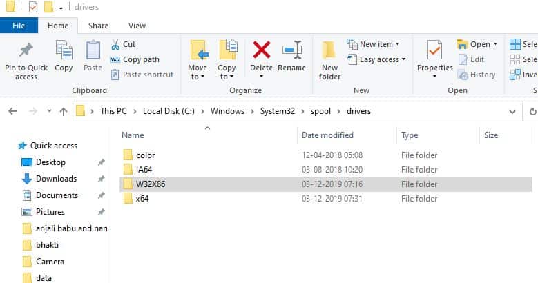 cannot connect to network printer after windows 10 update