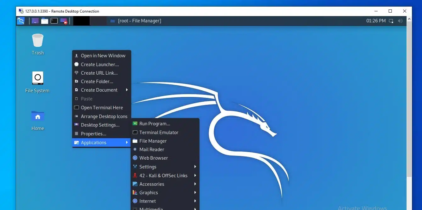 install Kali Linux on windows 10