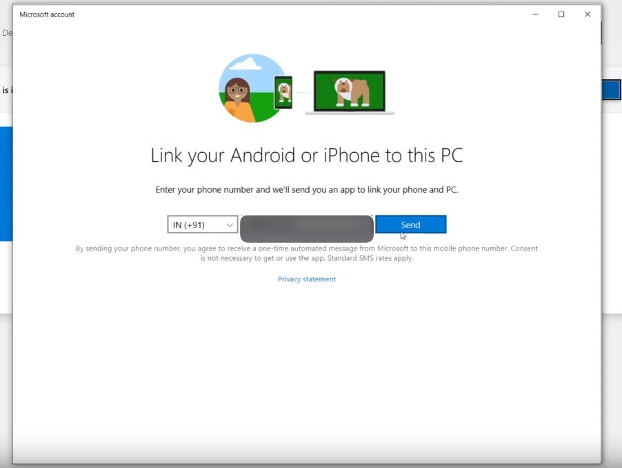 Windows 10 Your Phone App  Star Feature of its October 2018 update version 1809 - 89