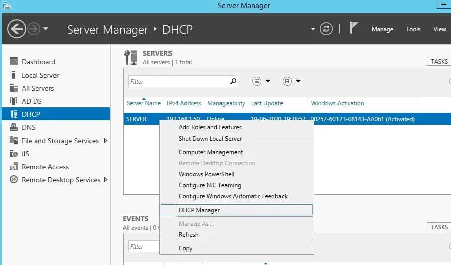 Install and Configure DHCP Server in Windows Server 2012 - 54