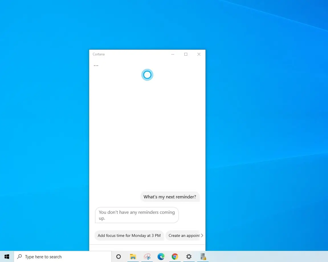 Windows 10 Cortana commands