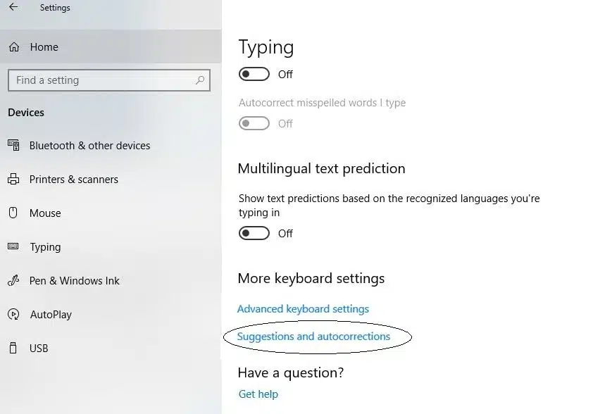 enable SwiftKey features on Windows 10