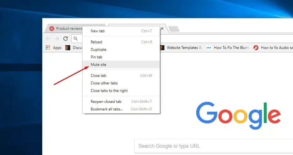 mute annoying auto playing videos in Google Chrome