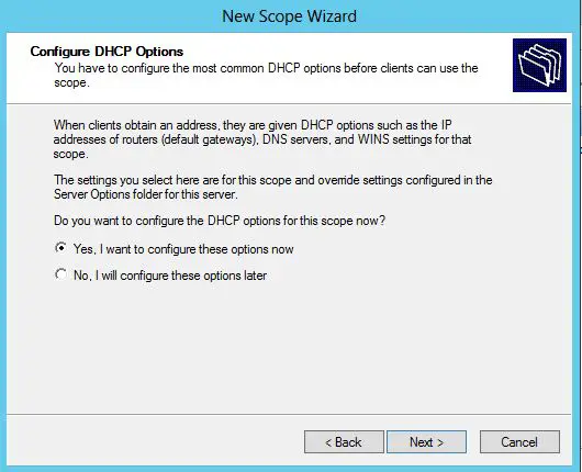Install and Configure DHCP Server in Windows Server 2012 - 22