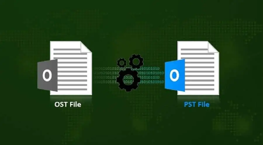 Difference between ost and pst file