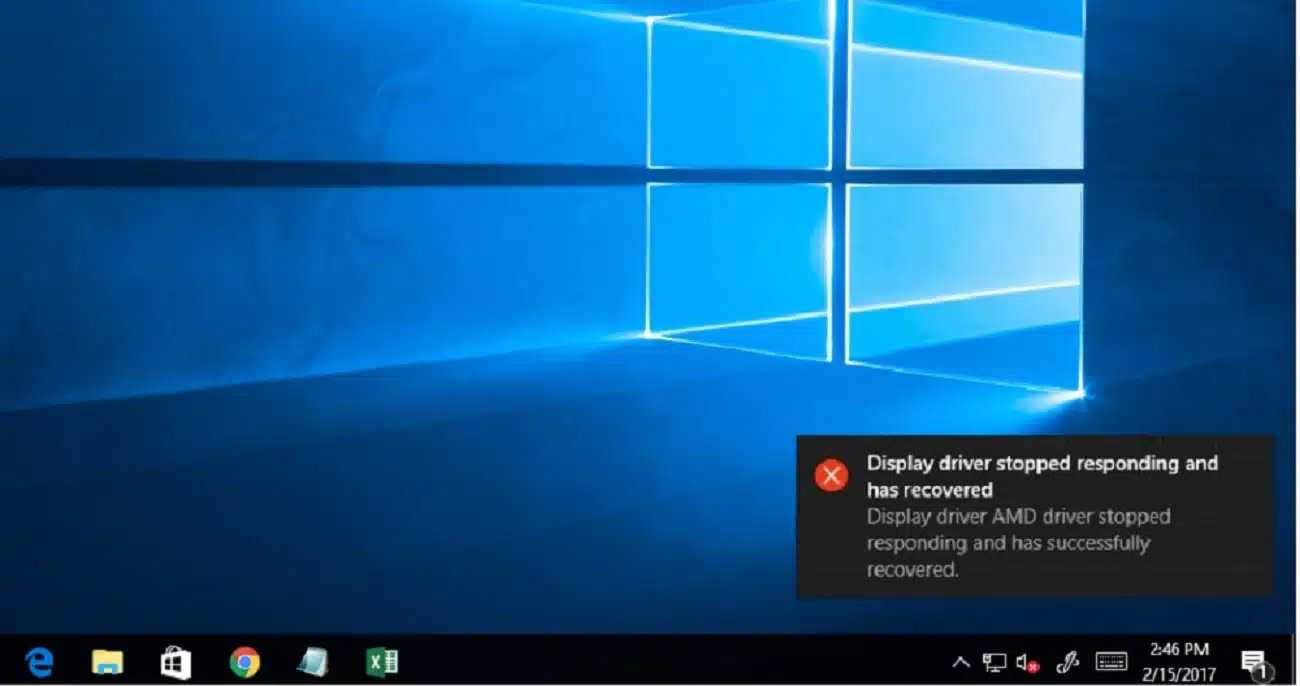 Display driver stopped responding windows 10