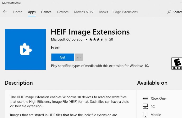 iphone heic file windows 10