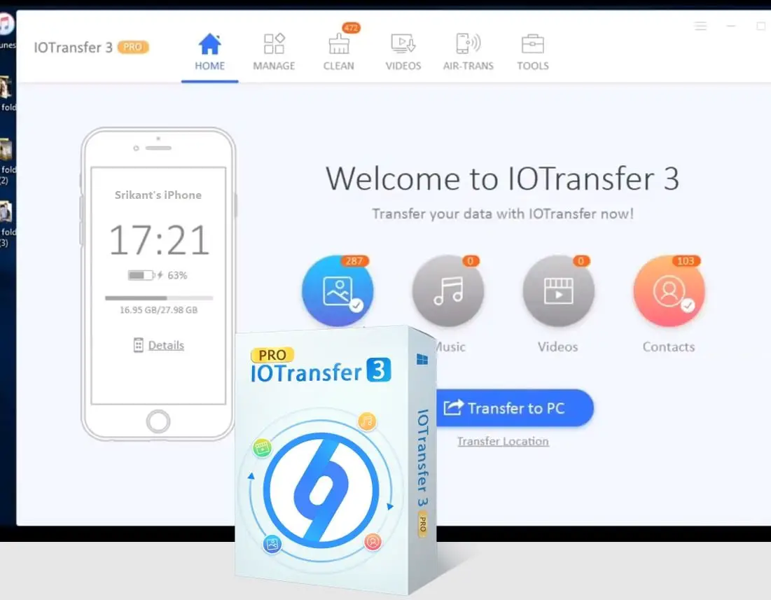 IOTransfer 3 Best iOS Device manager
