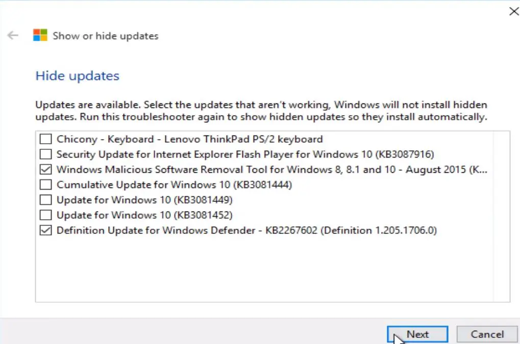 How to Temporarily prevent a windows update from installing on windows 10 - 58