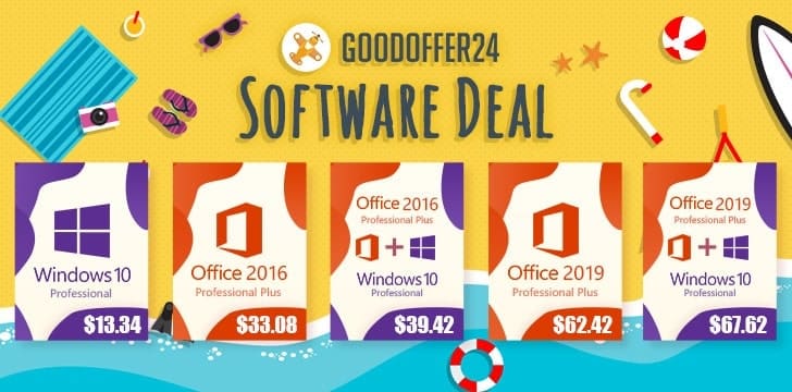 Windows and office software deals
