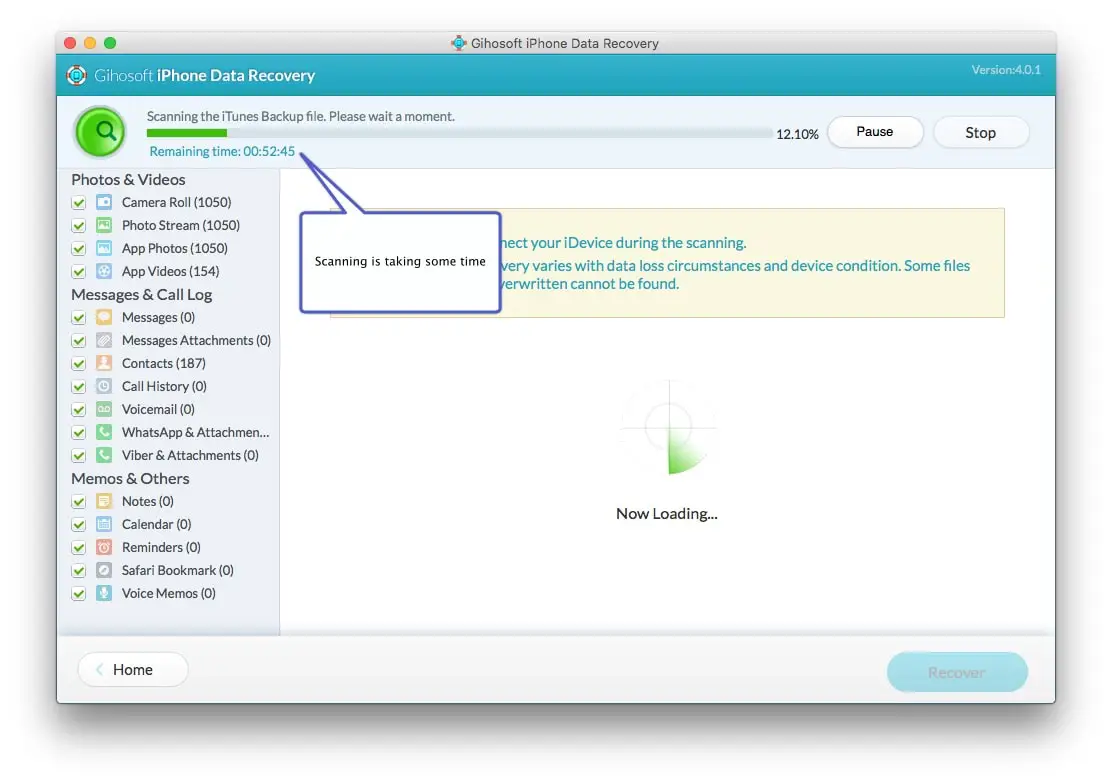 gihosoft iphone data recovery review