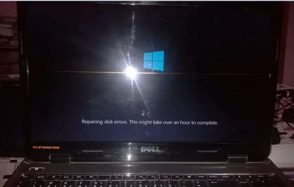 windows 10 repairing disk errors