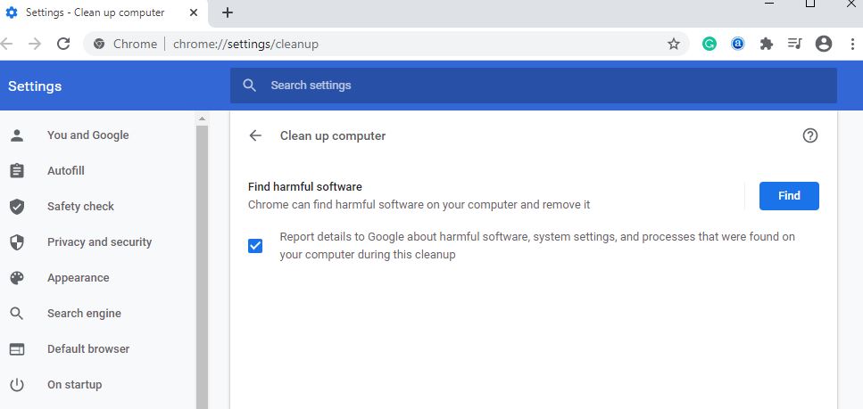 chrome cleanup tool for windows 10 free download