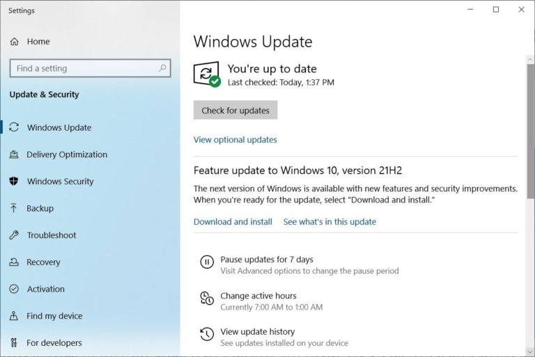 Feature update Windows 10 version 22H2 failed to install (Solved)