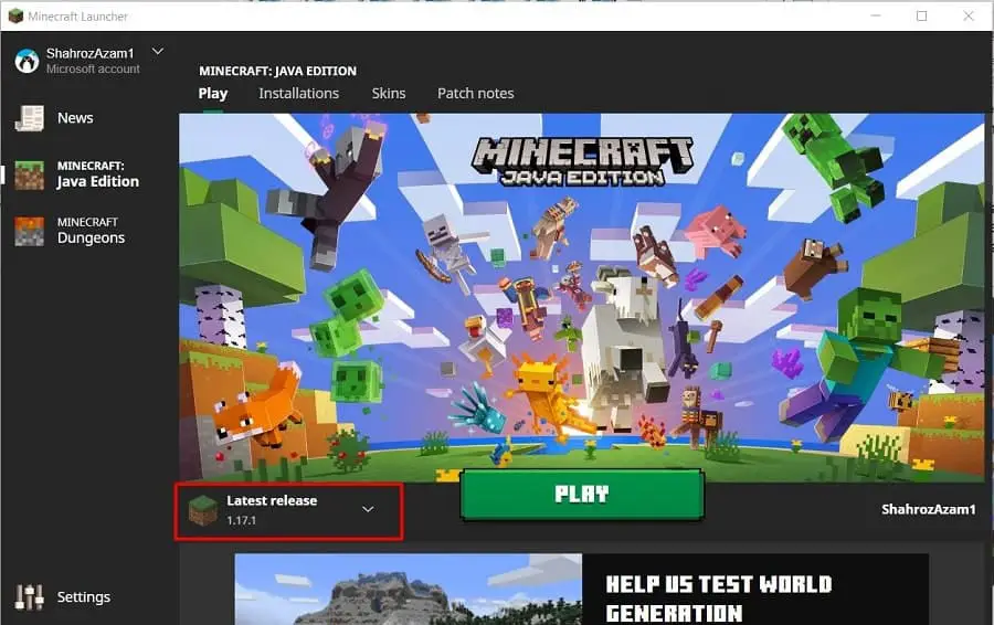 Minecraft no internet connection