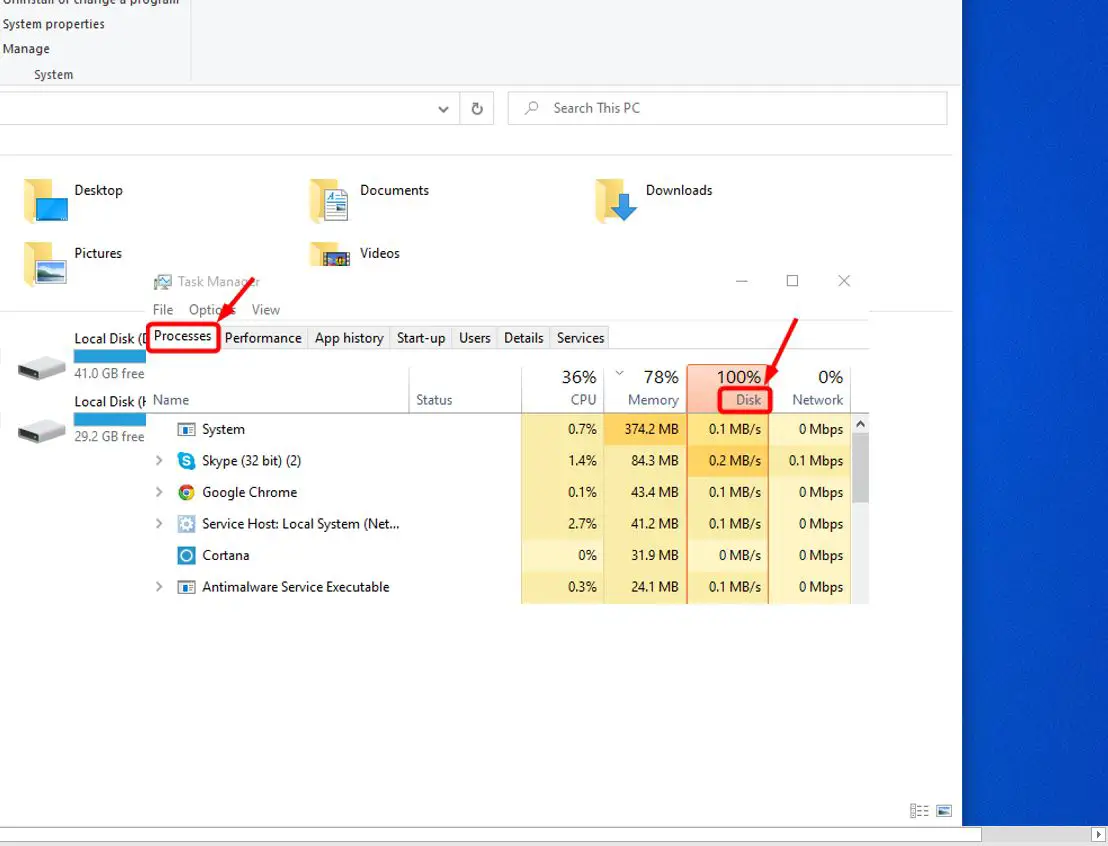 Windows 11 High Disk Usage