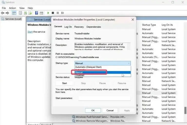 Windows 11 Modules Installer Worker High Disk Usage (Solved)