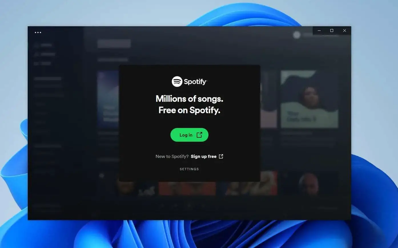 Spotify won't open