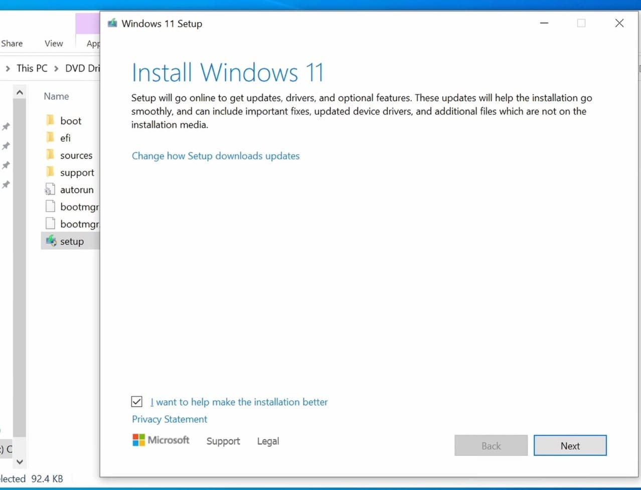 Install windows 11