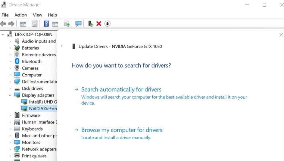 update device drivers fix IRQL_NOT_LESS_OR_EQUAL