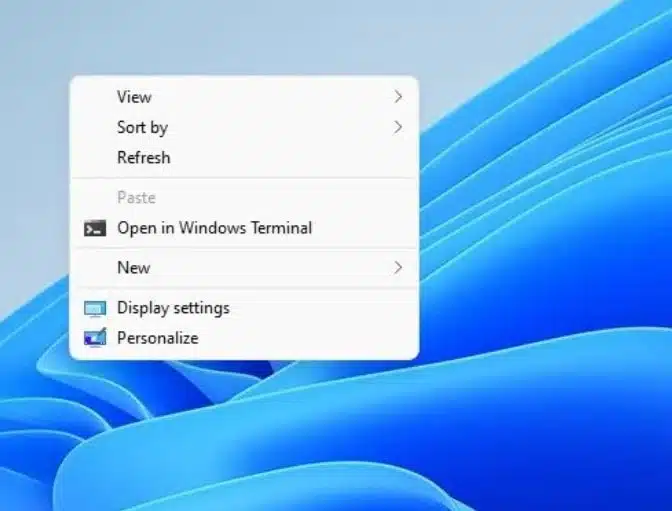 windows 11 context menu