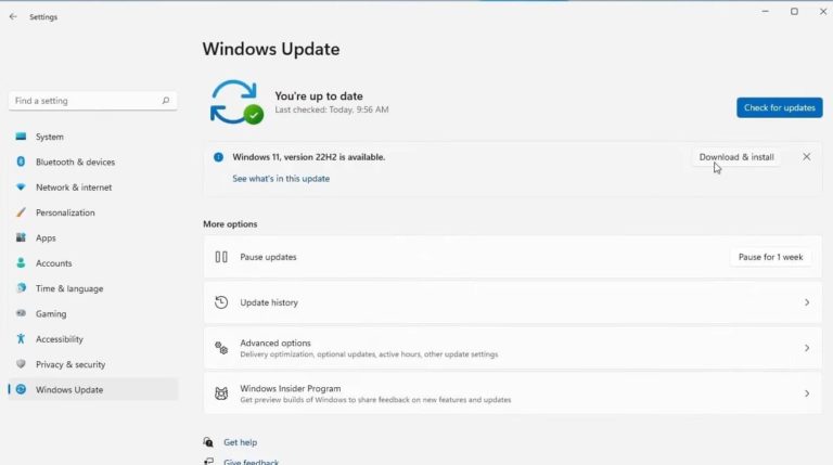 How to Install Windows 11 updates on your computer 2025