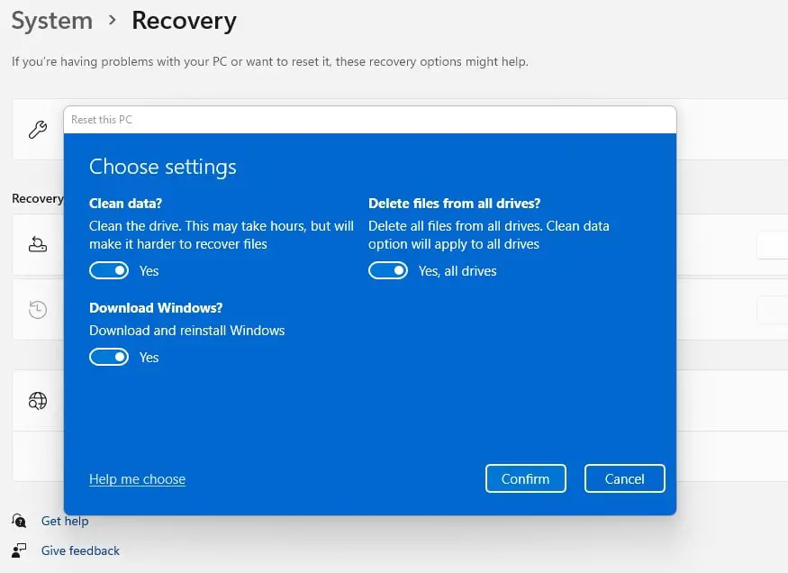 3 ways to Factory Reset windows 11 without losing data - 88