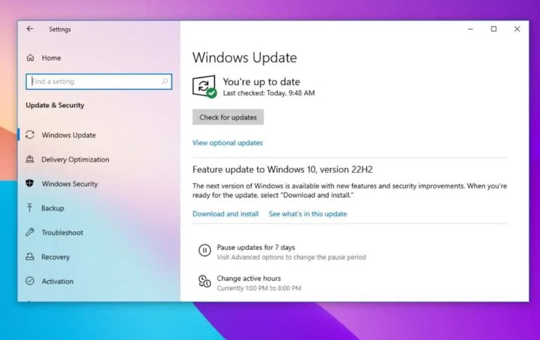 windows 10 22h2 release version