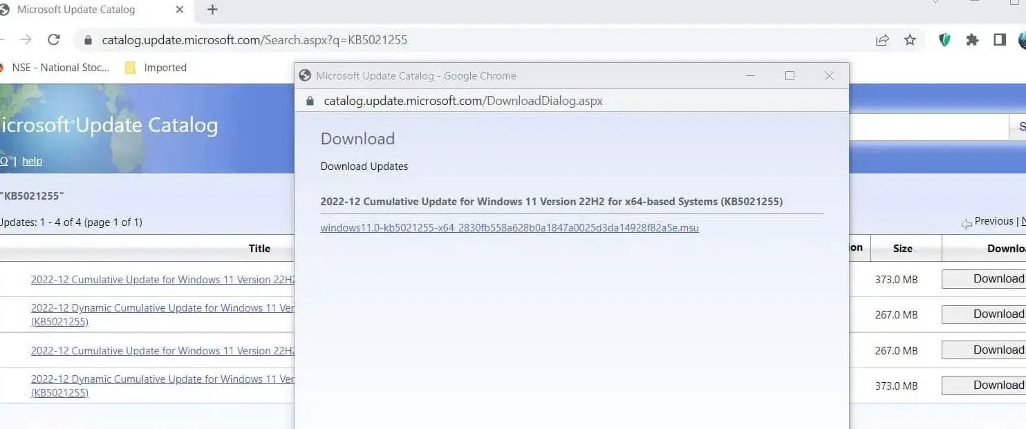 windows update download
