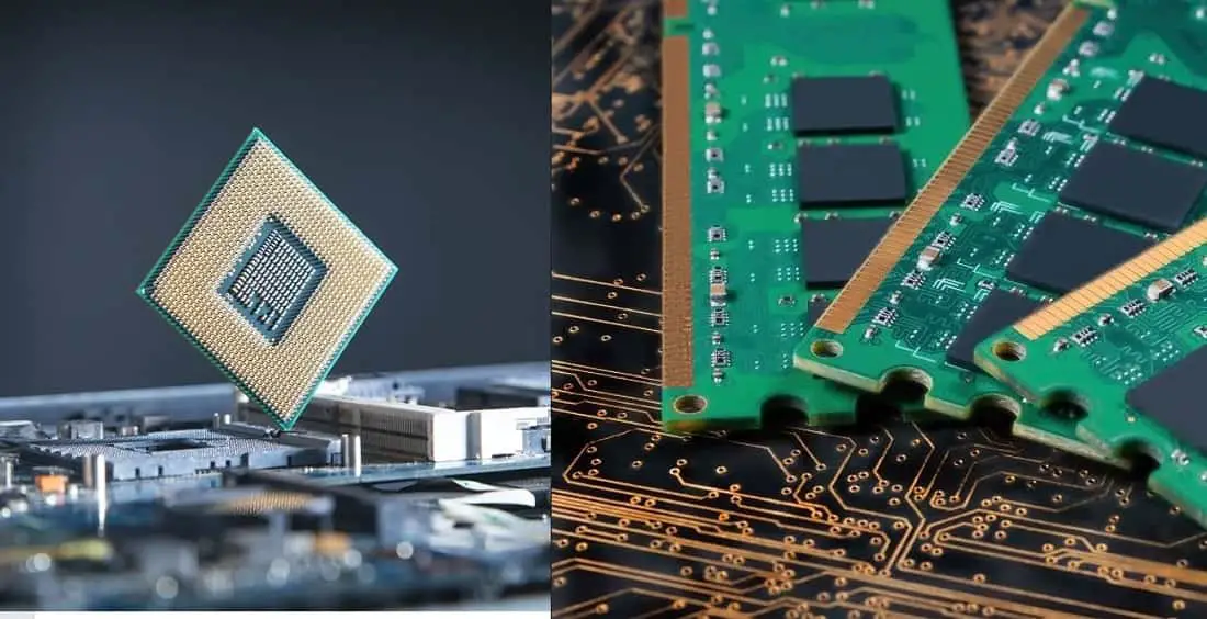 Difference between CPU and RAM