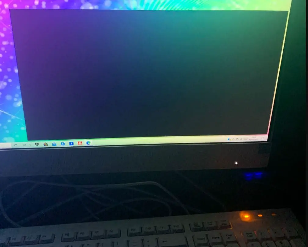 Microsoft Edge black screen problem