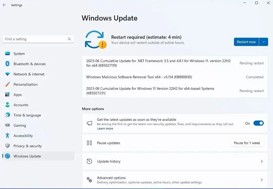 windows 11 update download