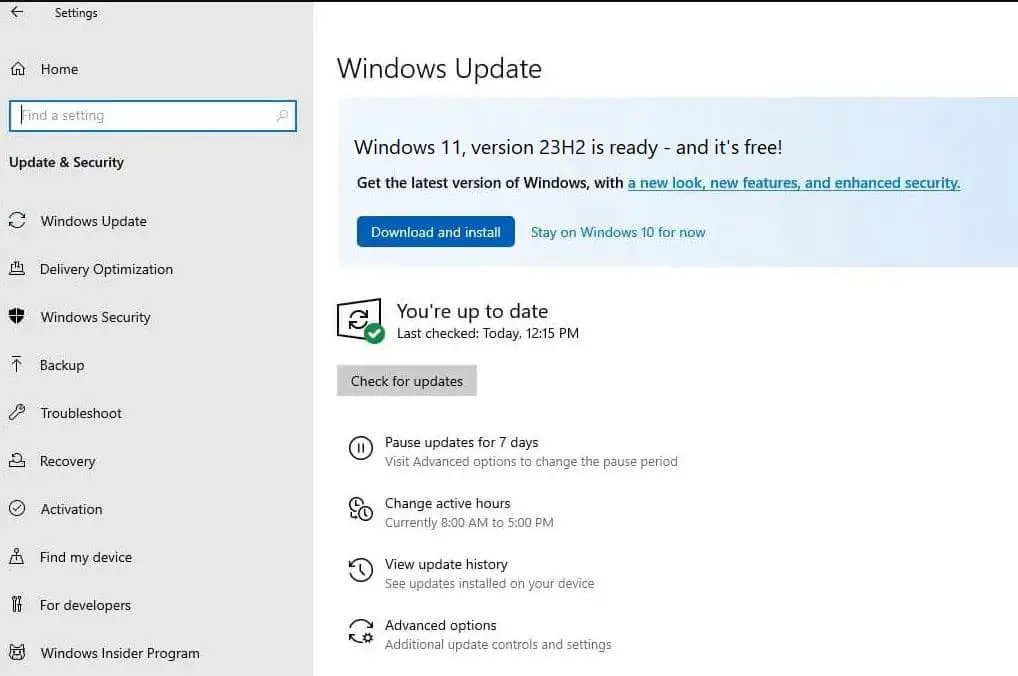 Windows 11, version 23H2 is ready