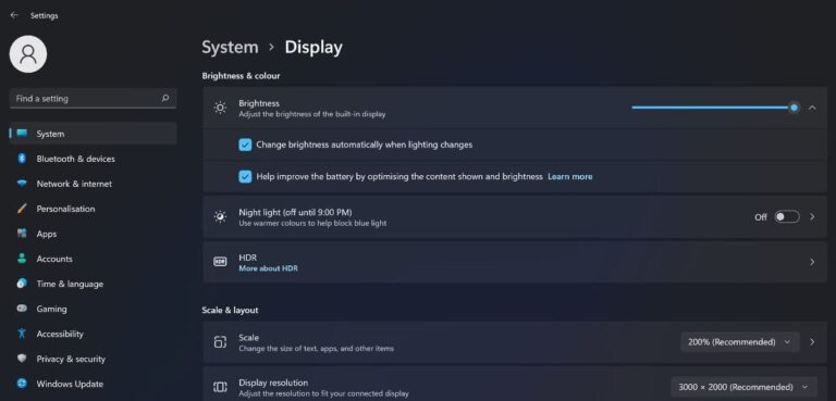 how to change brightness in windows 7 laptop