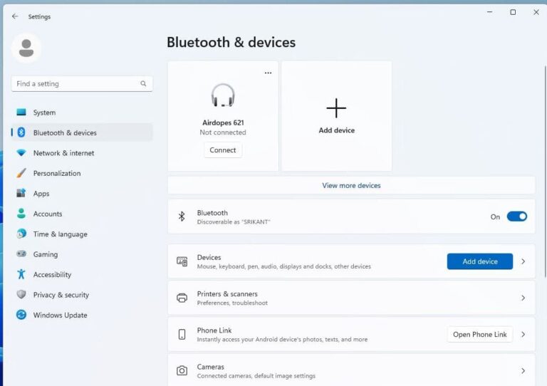 Solved Bluetooth disappeared or not working on Windows 11