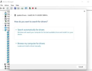 windows 7 wireless adapter not connected