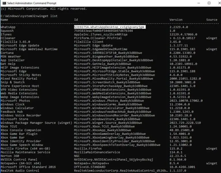 How to uninstall apps from Microsoft store windows 11