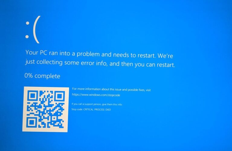 What Causes the 'Critical_Process_Died' Error in Windows 11?