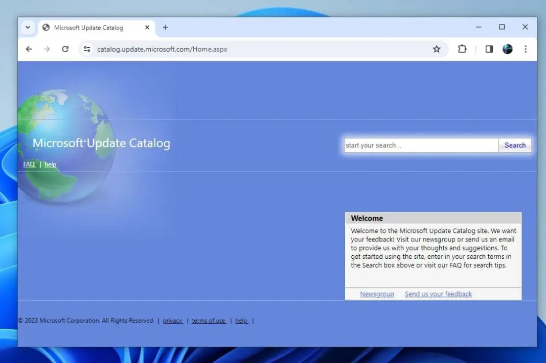 What is the Microsoft Update Catalog? (Windows Update Catalog)