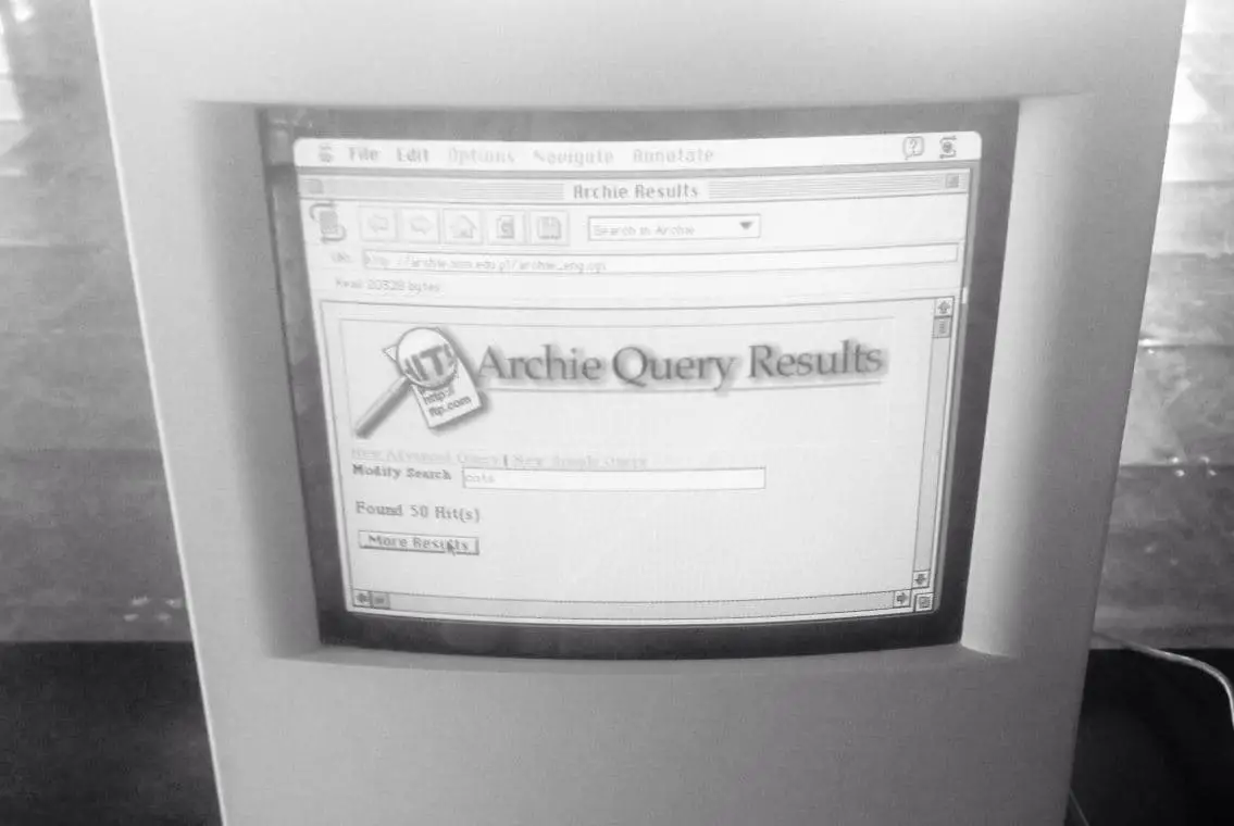 archie the first search engine