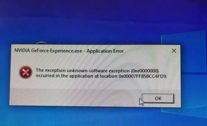 Software Exception 0xc0000409