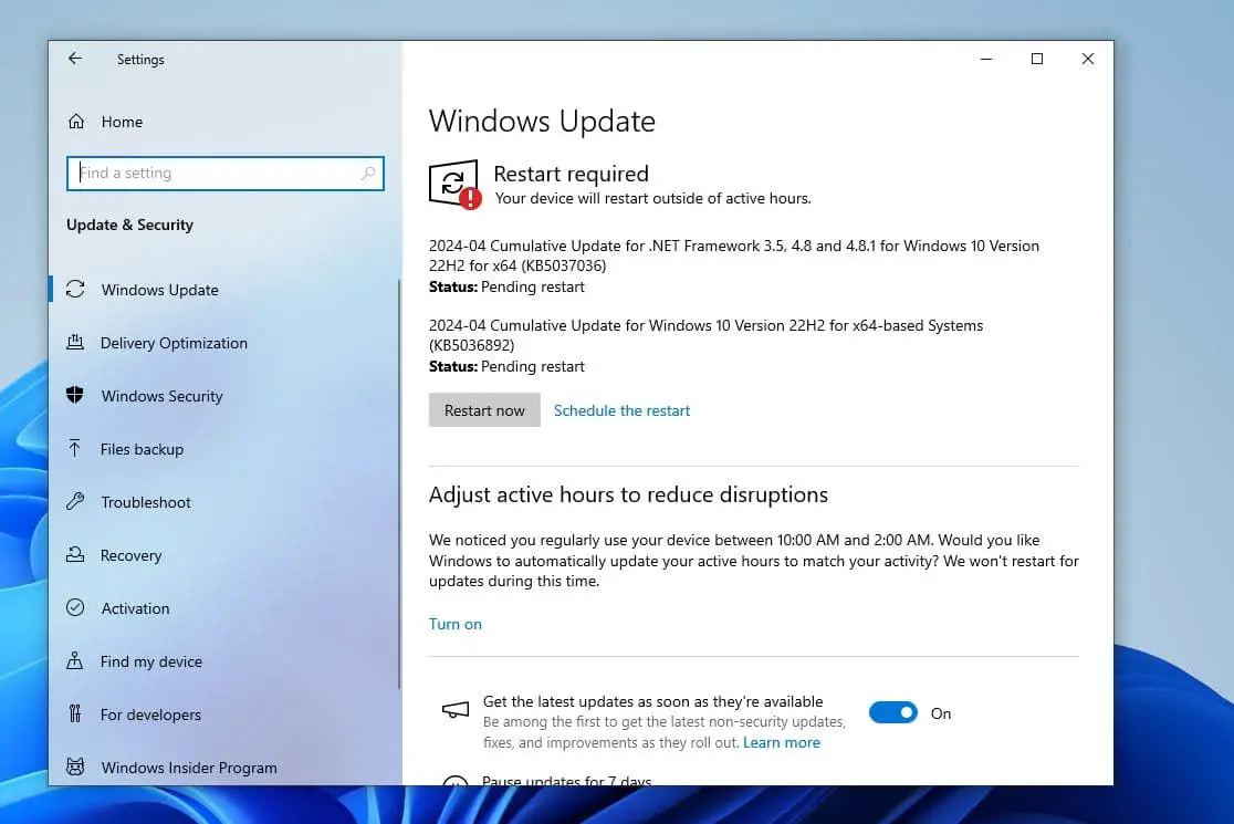 Download Windows 10 KB5036892