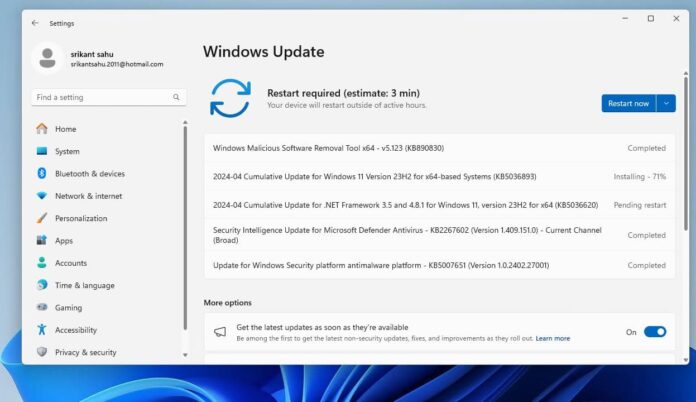 windows 11 KB5036893 update