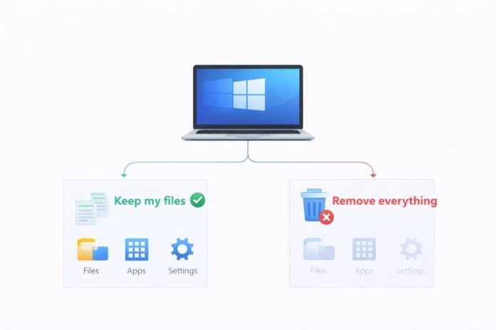 How to Reset Windows 11 Without Losing Your Files and Apps